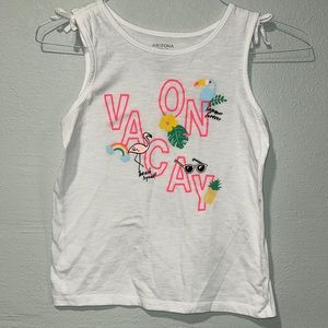 Girls, Arizona jean company tank top. Med 10/12 Excellent like new condition.